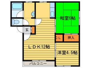 エイトハイツの物件間取画像